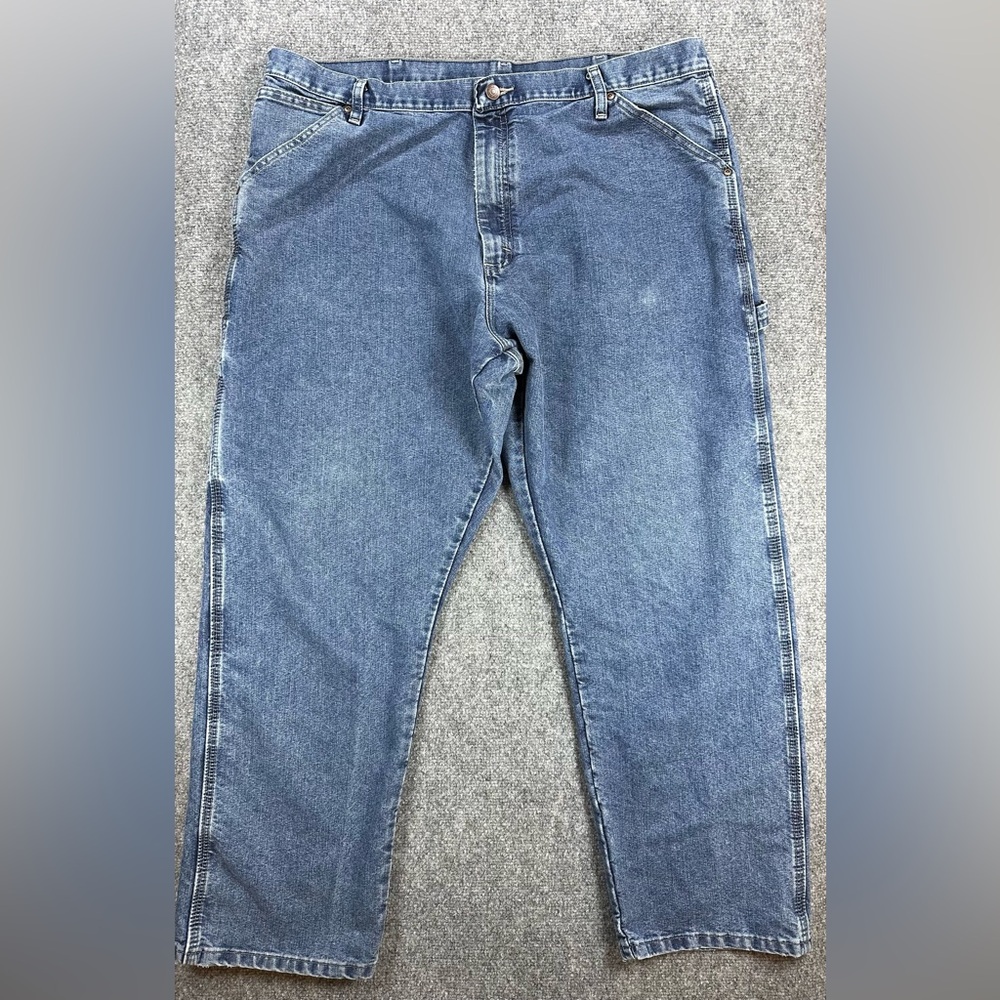 Wrangler Men's Relaxed Fit Light Blue Jeans